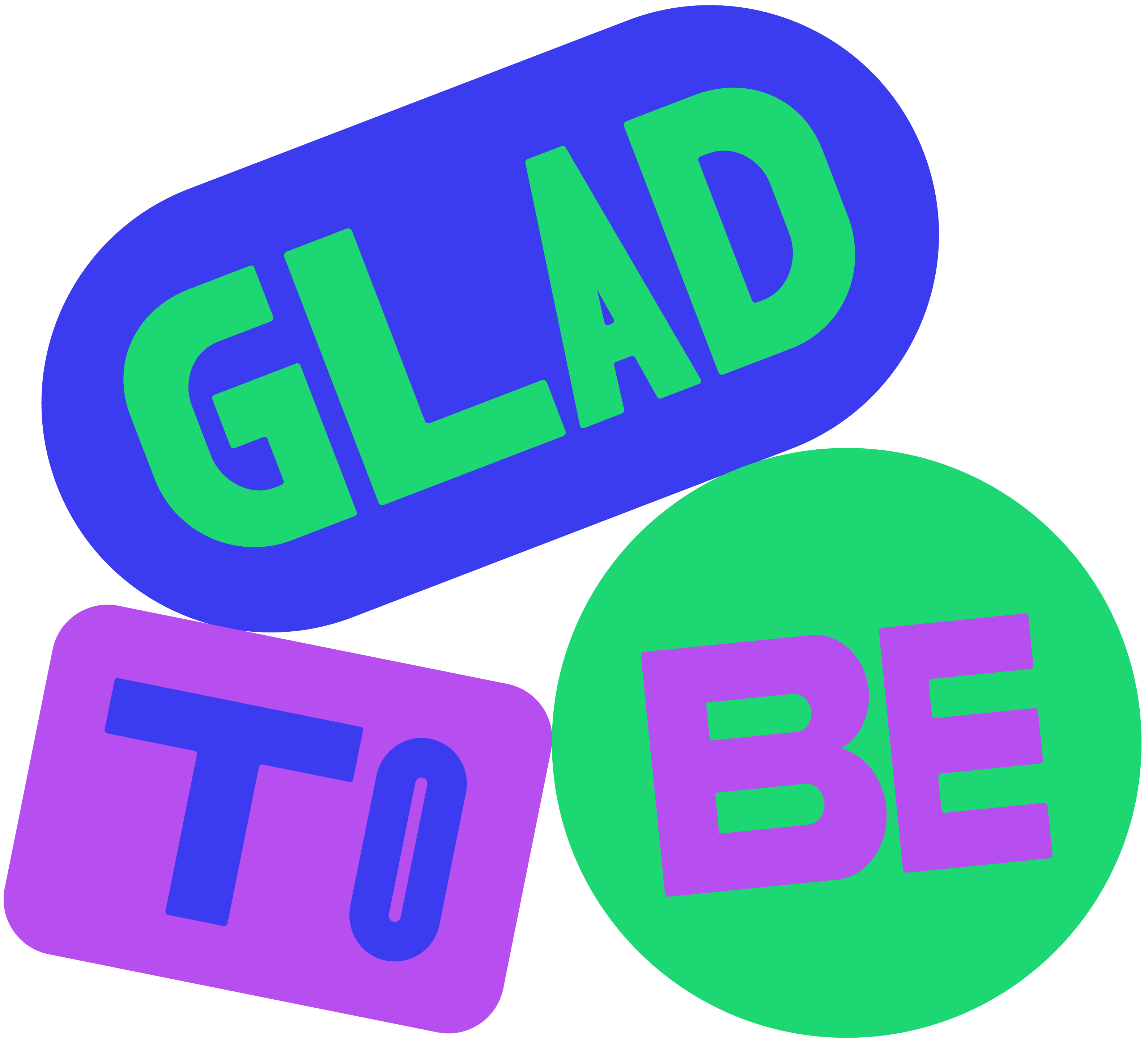 GladToBe Logo